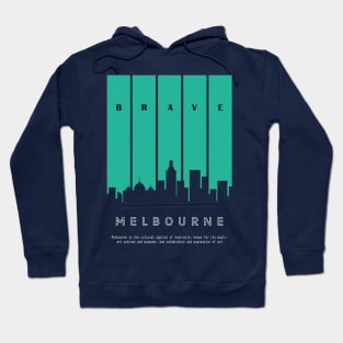 CITY SILHOUETTE OF MELBOURNE Hoodie